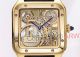  Clone Cartier Santos Dumont Skeleton Yellow Gold Black Strap Micro Rotor (2)_th.jpg